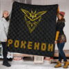 Pokemon Anime Premium Quilt Team Instinct Symbol Neon Zapdos Pokemon Go Quilt Blanket 1