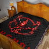 Pokemon Anime Premium Quilt Team Valor Symbol Red Moltres Relies On Strength Pokemon Go Quilt Blanket 19