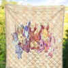 Pokemons Quilt Blanket Funny Gift For Pokemon Fan 1