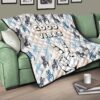 Positive Good Vibes Hi Hand Sign Patterns Blanket 17