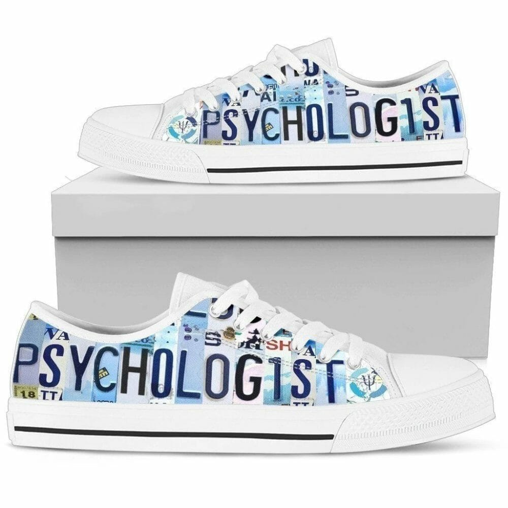 Psychologist Women Sneakers Style Gift Idea