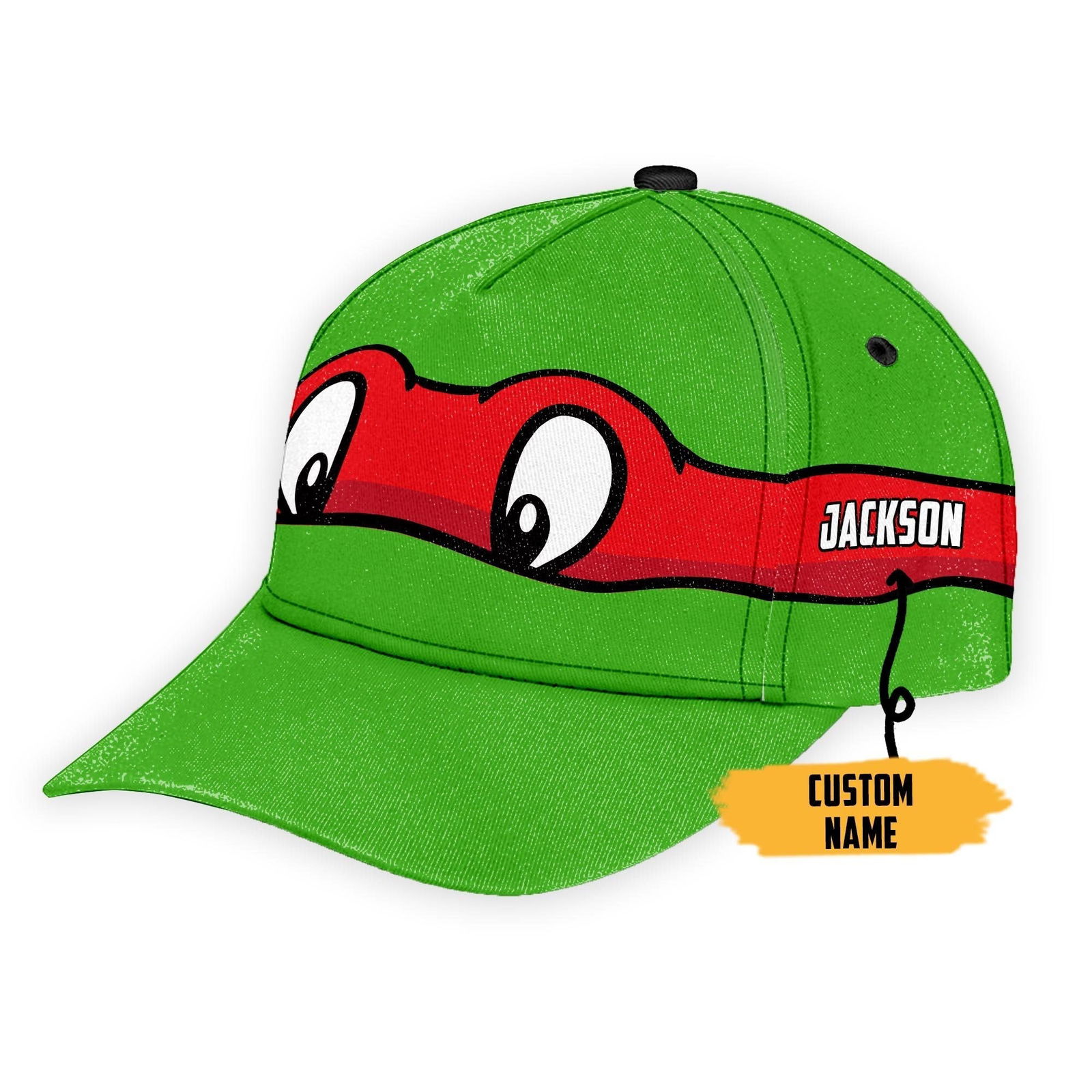 Raphael Raph TMNT Custom Name Classic Cap