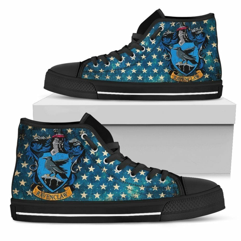 Ravenclaw Sneakers Harry Potter High Top shoes Fan Gift