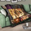 Reiner Braun Attack On Titan Premium Quilt Blanket Anime Home Decor Custom For Fans 17
