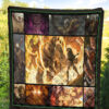 Reiner Braun Attack On Titan Premium Quilt Blanket Anime Home Decor Custom For Fans 5