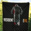 Resident Evil Game Premium Quilt - Evil Tyrant Artwork Quilt Blanket 5