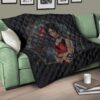 Resident Evil Game Premium Quilt - Pretty Ada Wong Red Dress Quilt Blanket 17