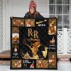 Rick And Rare Quilt Blanket All I Need Is Whiskey Funny Gift 3