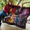 Ryomen Sukuna Jujutsu Kaisen Premium Quilt Blanket Anime Home Decor Custom For Fans 11
