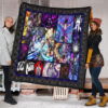 Sasuke Uchiha Naruto Premium Quilt Blanket American Football Home Decor Custom For Fans 1