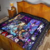 Sasuke Uchiha Naruto Premium Quilt Blanket American Football Home Decor Custom For Fans 19