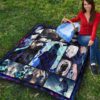 Satoru Gojo Jujutsu Kaisen Premium Quilt Blanket Anime Home Decor Custom For Fans 9