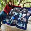 Satoru Gojo Jujutsu Kaisen Premium Quilt Blanket Anime Home Decor Custom For Fans 11