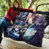 Satoru Gojo Jujutsu Kaisen Premium Quilt Blanket Anime Home Decor Custom For Fans 11