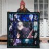 Satoru Gojo Jujutsu Kaisen Premium Quilt Blanket Anime Home Decor Custom For Fans 3