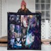 Satoru Gojo Jujutsu Kaisen Premium Quilt Blanket Anime Home Decor Custom For Fans 3
