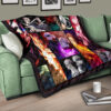 Satoru Gojo Vs Sukuna Jujutsu Kaisen Premium Quilt Blanket Anime Home Decor Custom For Fans 17