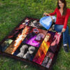 Satoru Gojo Vs Sukuna Jujutsu Kaisen Premium Quilt Blanket Anime Home Decor Custom For Fans 9