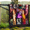 Satoru Gojo Vs Sukuna Jujutsu Kaisen Premium Quilt Blanket Anime Home Decor Custom For Fans 13