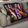 Satoru Gojo Vs Sukuna Jujutsu Kaisen Premium Quilt Blanket Anime Home Decor Custom For Fans 15