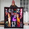 Satoru Gojo Vs Sukuna Jujutsu Kaisen Premium Quilt Blanket Anime Home Decor Custom For Fans 3