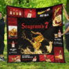 Seagram's 7 Quilt Blanket All I Need Is Whiskey Gift Idea 1