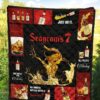 Seagram's 7 Quilt Blanket All I Need Is Whiskey Gift Idea 5