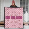 See The Good Akatsuki Pink Cloud Patterns Premium Quilt Blanket 3