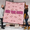 See The Good Akatsuki Pink Cloud Patterns Premium Quilt Blanket 1