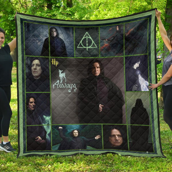 Severus Snape Harry Potter Premium Quilt Blanket Movie Home Decor Custom For Fans