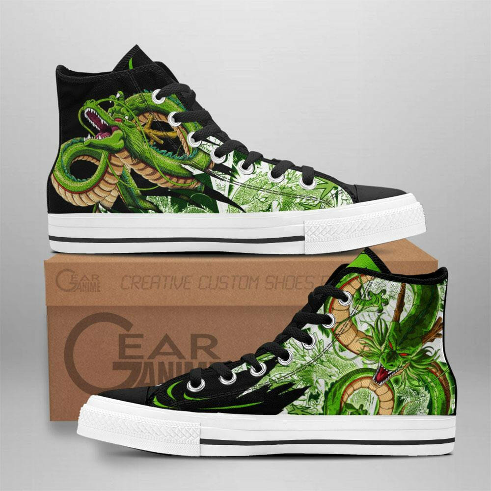 Shenron High Top Shoes Custom Manga Anime Dragon Ball Sneakers