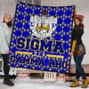 Sigma Gamma Rho Premium Quilt Blanket Sorority Home Decor Custom For Fans 1