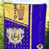 Sigma Gamma Rho Premium Quilt Blanket Sorority Home Decor Custom For Fans 5