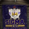 Sigma Gamma Rho Premium Quilt Blanket Sorority Home Decor Custom For Fans 7