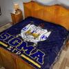 Sigma Gamma Rho Premium Quilt Blanket Sorority Home Decor Custom For Fans 19