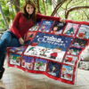 Snoopy And Charlie Brown Xmas Quilt Blanket Gift Idea 11