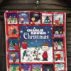 Snoopy And Charlie Brown Xmas Quilt Blanket Gift Idea 7