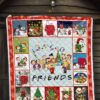 Snoopy Friends Christmas Quilt Blanket Xmas Bedding Decor Idea 7