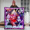 Spider Gwen Into The Spiderverse Premium Quilt Blanket Movie Home Decor Custom For Fans 3