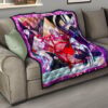 Spider Gwen Into The Spiderverse Premium Quilt Blanket Movie Home Decor Custom For Fans 15