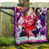 Spider Gwen Into The Spiderverse Premium Quilt Blanket Movie Home Decor Custom For Fans 13