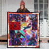 Spider Man Into Spiderverse Premium Quilt Blanket Movie Home Decor Custom For Fans 3