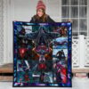 Spider Man Miles Gonzalo Morales Comic Premium Quilt Blanket Movie Home Decor Custom For Fans 3