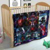 Spider Man Miles Gonzalo Morales Comic Premium Quilt Blanket Movie Home Decor Custom For Fans 21