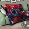 Spider Man Miles Gonzalo Morales Premium Quilt Blanket Movie Home Decor Custom For Fans 17