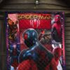 Spider Man Miles Gonzalo Morales Premium Quilt Blanket Movie Home Decor Custom For Fans 7