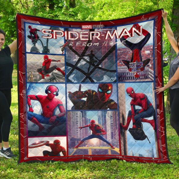 Spider Man No Way Home Premium Quilt Blanket Movie Home Decor Custom For Fans