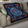 Spider-Man Stain Glass Style Quilt Blanket Bedding Decor Idea 15