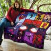 Spider-Verse Quilt Blanket For Spider-Man Fan Gift 11