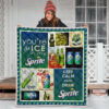 Sprite Quilt Blanket Funny Gift For Soft Drink Gift Idea 3